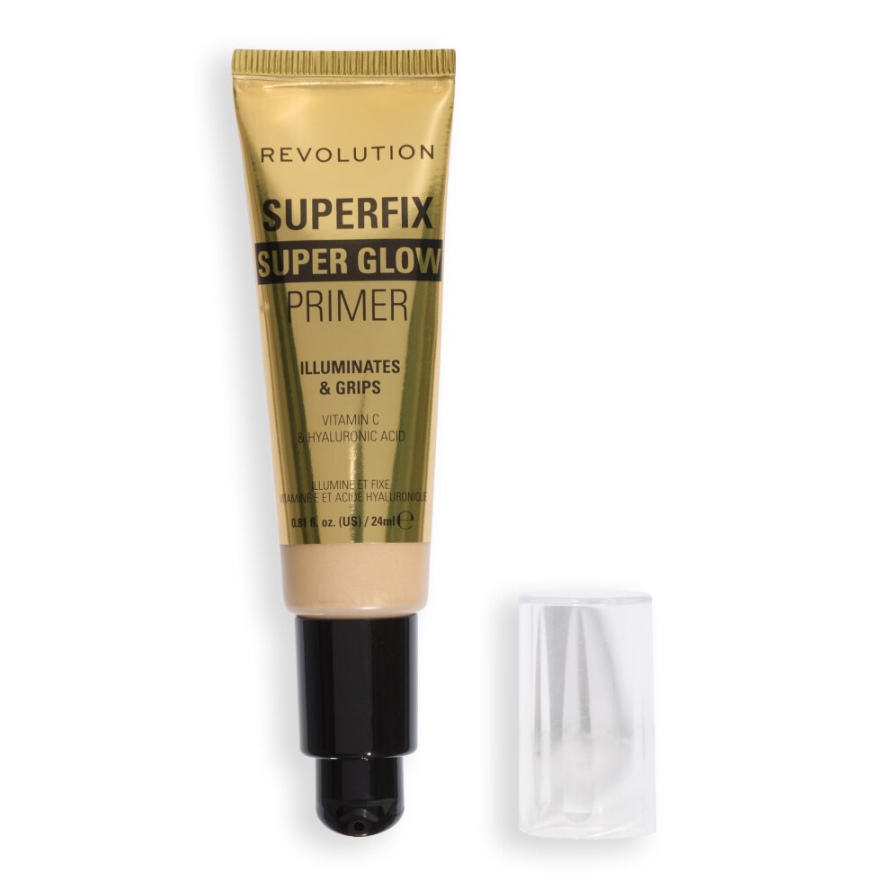 Revolution Beauty London Revolution Superfix Glow Primer, Gripping Face Gel, Radiant Finish, Long Lasting Hold, Vegan & Cruelty-Free, 24Ml - Image 6