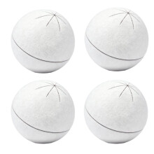 4 Palline da Tennis Pretagliate per Deambulatori, Protezioni Universali Pretagliate per Pavimenti di Deambulatori e Gambe di Mobili e Sedie