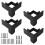 4 PCS Workbench Brackets Kit 3-Way Workbench Corner Brackets DIY Workbench Kit for Custom Workbench Work Table 1