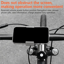 Fietstelefoonhouder, Verborgen Telefoonhouder voor Mountainbikes, Antislip en Schokabsorberend, een Fietsaccessoire
