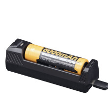 Ładowarka i Powerbank Are-X1 V2.0 DWA w JEDNYM, Inteligentna Ładowarka Jednokanałowa do Akumulatorów 18650, 21700 i 26650