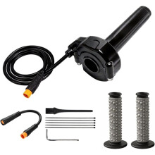 Prędkość Przepustnicy Full Twist 3-Pinowa, do Przepustnicy dla Style Ebike 12 V-72 V, Kabel Adaptera Wtykowego dla Macfox X1