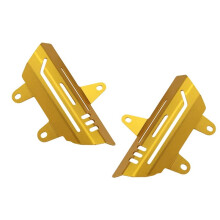 Schokdemperbeschermers, Voorvorkbeschermers, Vorkhoezen voor VOGE SR450X SR 450X 2026 - Motoraccessoires Goud