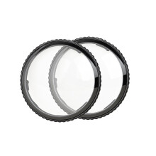 Protetor de Lente para X6 em Vidro Temperado/PC Anti-Arranhões, Acessório de Encaixe para Proteção de Bordas de Câmera 360
