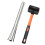 Bicycle Headset and Press-Fit Bottom Bracket (BB) Removal Tool (Includes Rubber Mallet) for Bearing Removal 1