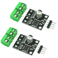 2 Stück DRV8871 H-Brücken-PWM-Motortreiber-Breakout-Board für , 3,6 A, Breiter Spannungsbereich 6,5 V-45 V, DIY-Robotik- und CNC-Modul
