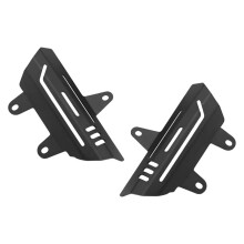 Schokdemperbeschermers, Voorvorkbeschermers, Vorkhoezen voor VOGE SR450X SR 450X 2026 - Motoraccessoires Zwart