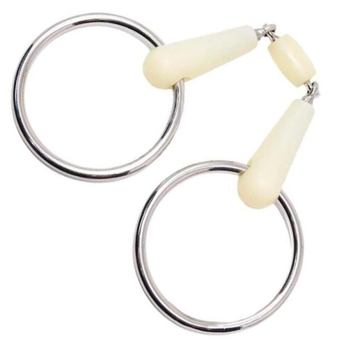 Double-Jointed Loose  Bit with Fruity Flavor Core for Horses -  Mouth Bits 1