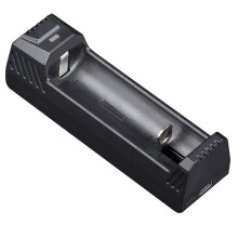 Are-X1 V2.0 Charger and Power Bank TWO in ONE Single Channel Charger for 18650, 21700 and 26650 Batteries