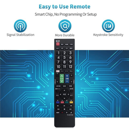 Replace TB-619-B Remote Control for  TV TB-619-B Remote Control 1