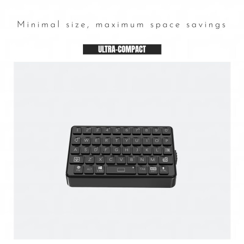 Wireless Bluetooth Keyboard, Mini Keyboard for iOS/iPhone/iPad/Mac/Android/Tablet/PC 2