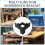 4 PCS Workbench Brackets Kit 3-Way Workbench Corner Brackets DIY Workbench Kit for Custom Workbench Work Table 3