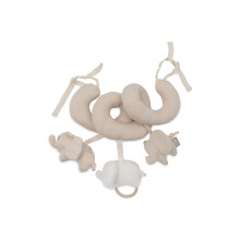 Activity Spiral Baby – Elephant Tales – Baby Toy for Infant Car Seat & Playpen – With Loops for Attachment – Promotes Senses & Motor Skills ?