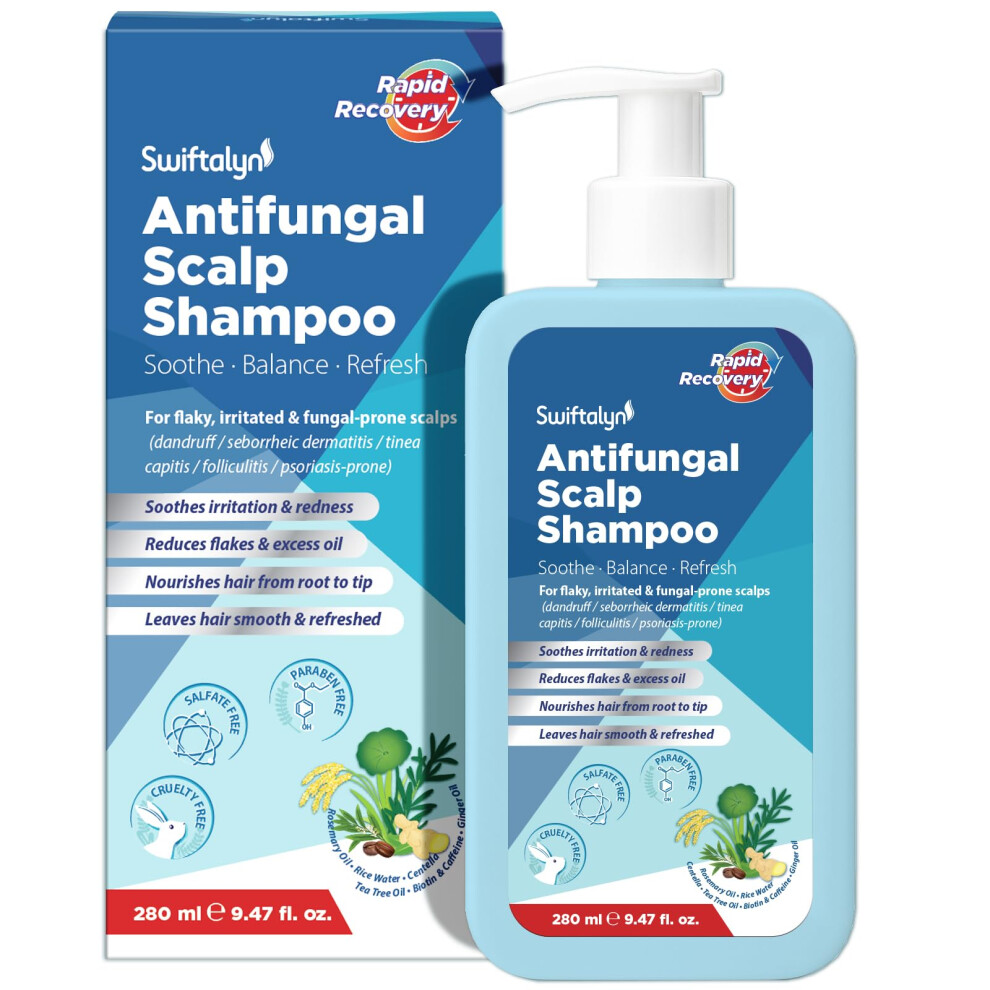 Seborrheic Dermatitis & Folliculitis Scalp Shampoo: For 280 ml (Pack of 1) - Image 5
