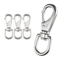 4 Pack Swivel Eye Snap Hooks Diving Clips Scuba Diving Snap Swivels Keychain Clips, Boat Accessories