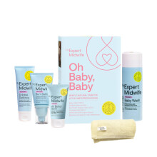 Baby's First Skincare Gift Set, Naturally Derived & Fragrance Free, Dematologist-tested, Expertly Formulated to Soothe, Hydrate and Protect Newborn