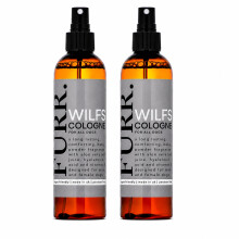 Wilf’s Dog Fragrance Cologne Spray 2 x 250ml – Long-Lasting Baby Powder Scent, 92% Naturally Derived, Enriched with Vitamin E & Aloe Vera,