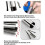 Bicycle Headset and Press-Fit Bottom Bracket (BB) Removal Tool (Includes Rubber Mallet) for Bearing Removal 4