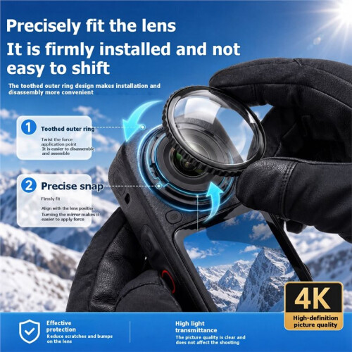 For  X6 Lens Protector Tempered Glass /PC Anti Scratch 360 Camera Lens Guard  Snap  Protective Accessory 1