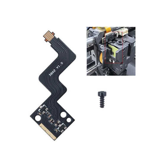3D Printer Filament Detection Sensor Board with Cable Compatible Extruder Filament Detection Sensor Board for Bambu P2S 2