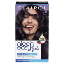 Nice N Easy Permanent Bold Zero Ammonia Hair Dye 4.67 Amethyst Brown