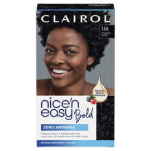 Nice N Easy Permanent Bold Zero Ammonia Hair Dye 1.18 Volcanic Black