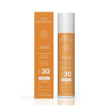 Soleil Mineral SPF 30 Face & Body Sunscreen 100g – Natural & Organic – Non-Nano Zinc Oxide – Reef Safe – Vegan Sun Cream for Sensitive Skin ?