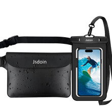 Waterproof Pouch Bag +Waterproof Phone Pouch, Dry Bags Waterproof bag with Adjustable Strap, IPX8 Phone Case for Swimming Travel Beach Trip