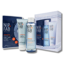 NIP + FAB Glycolic Scrub, Cleanser and Face Mask - Full Size 3- Piece Set