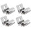 8pcs Solar Panel Mounting Bracket Solar PV Panel Roof Tile Clamp Aluminum Clamps for PV Module Racking with Fixation 6