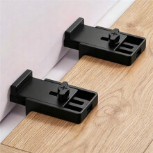 Confezione da 12 Distanziatori per Pavimenti Migliorati, da 6 A 25 mm (1/4" A 1"), Regolabili per L'Installazione Professionale di Pavimenti In