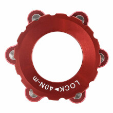 Adapter voor Centrale Wielmoer Naar 6-Bouts Schijfremrotor - Omvormer voor Schijfremmen van Mountainbikes en Racefietsen