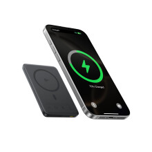 MagSafe Power Bank 10000 mAh Qi2 for iPhone 17/16/15/14/13/12, Black