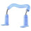 Correct Writing Posture Sitting Posture Corrector Adjustable Prevent Myopia Children Eyesight Protector Anti-Slip 1