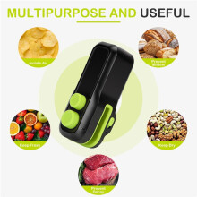 Bag Sealer - Chip Bag Sealer Heat Seal with Cutter & Magnet, Portable Sealing Machine