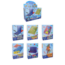 6 x Classic Travel Games - Set of 6 Assorted Games - Portable Compact Games for Kids Adults Family Fun Party Entertainment Holidays