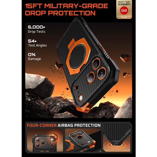 Supcase Capa MagSafe para iPhone 17 Pro Max Proteção Militar Ultra Resistente 4.5m 2