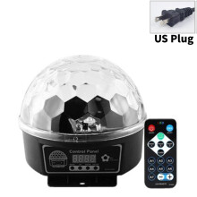(US)Disco Bühnenbeleuchtung LED sieben Farben rotierendes Licht für Ktv Bar Geschenke Bühne