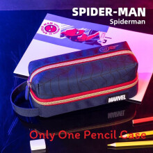 (Spider Man) Cartoon Storage Style Pouch With High Capacity For Travel Boys School