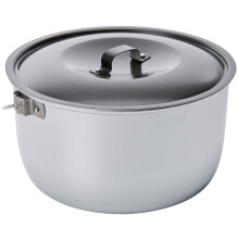 4.5L Aluminium Large Billy Can Pot With Lid and Wire Handle