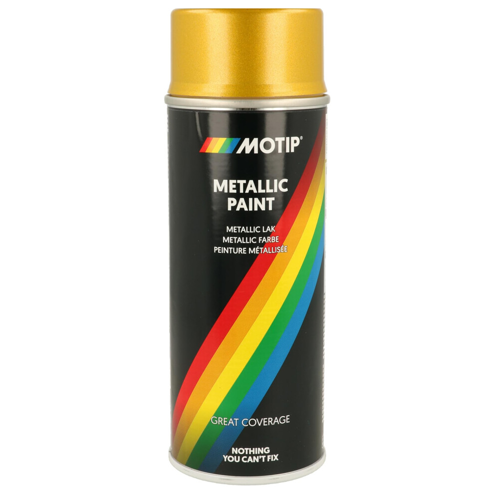 Metallic Spray Paint - 400 Ml Gold 8711347040476 - Image 4