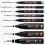 Uni-Ball poscablack5m Posca Marker with Medium Bullet Tip - Black 8