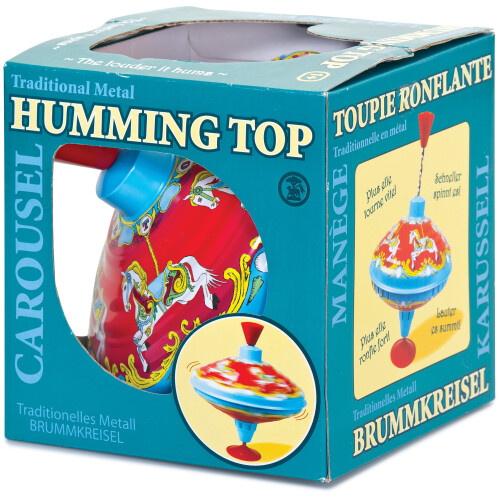 Carousel Humming Top Traditional Spinning Toy 1