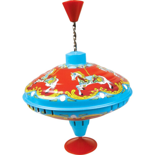 Carousel Humming Top Traditional Spinning Toy 2