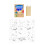 (Pack of 150) Eco Friendly Mini Space Colouring Set 1