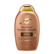 Ever Straightening with Brazilian Keratin Smooth Shampoo, Smooth & Sleek, Makes Hair Smoother After the First Use, for Shiny Hair, Sulfate Free, 385ml