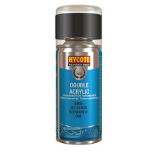 Double Acrylic Aerosol Car Spray Paint, BMW - Jet Black, 150 ml