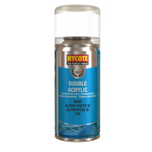 Double Acrylic Aerosol Car Spray Paint, BMW - Alpine White, 150 ml