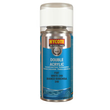 Double Acrylic Aerosol Car Spray Paint, Fiat - White 249, 150 ml