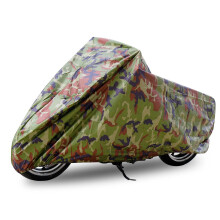 sourcingmap XXL Rain Dust Motorcycle Cover Camouflage Outdoor Waterproof 104"
